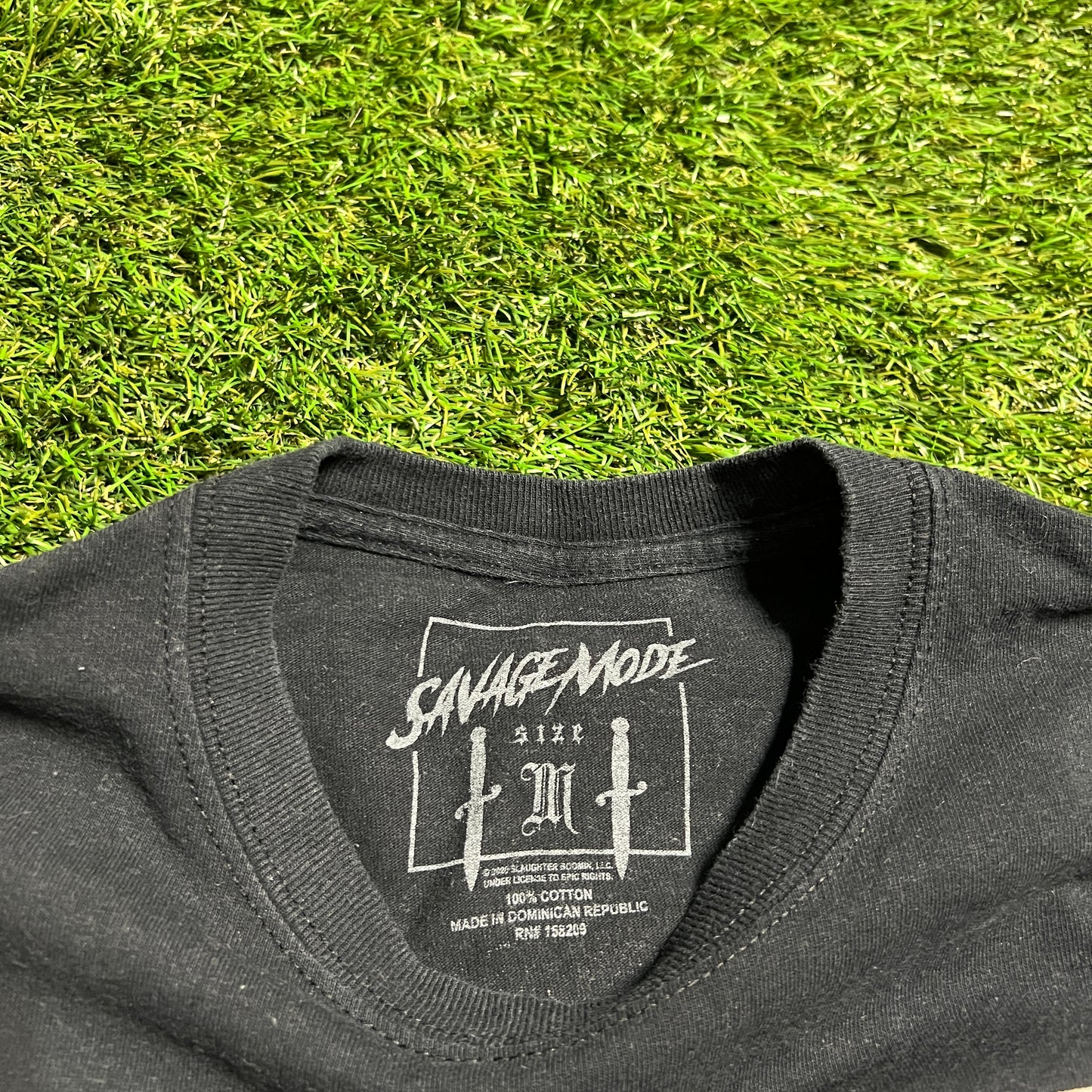 21 Savage Porsche Black Tee SIze Medium USED v12978