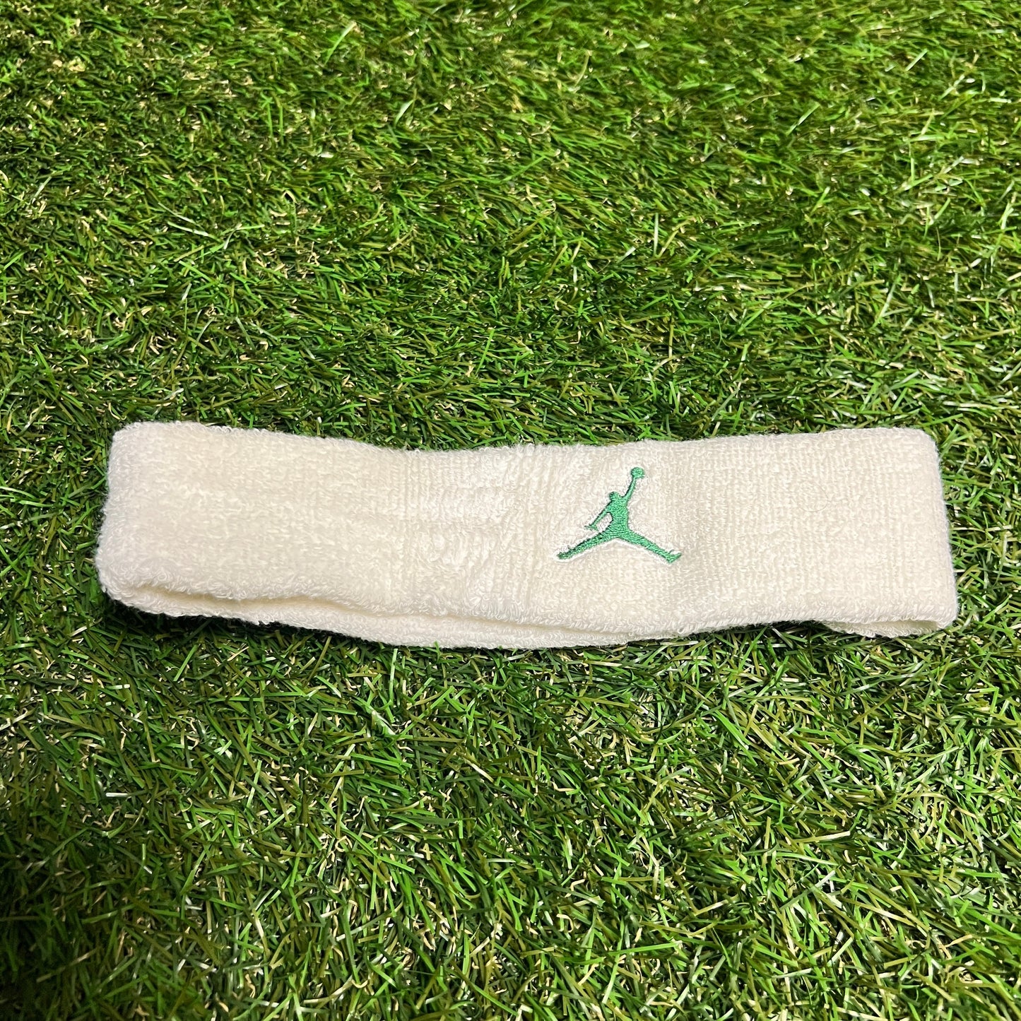 Jordan 1990s wing logo White headband v3411