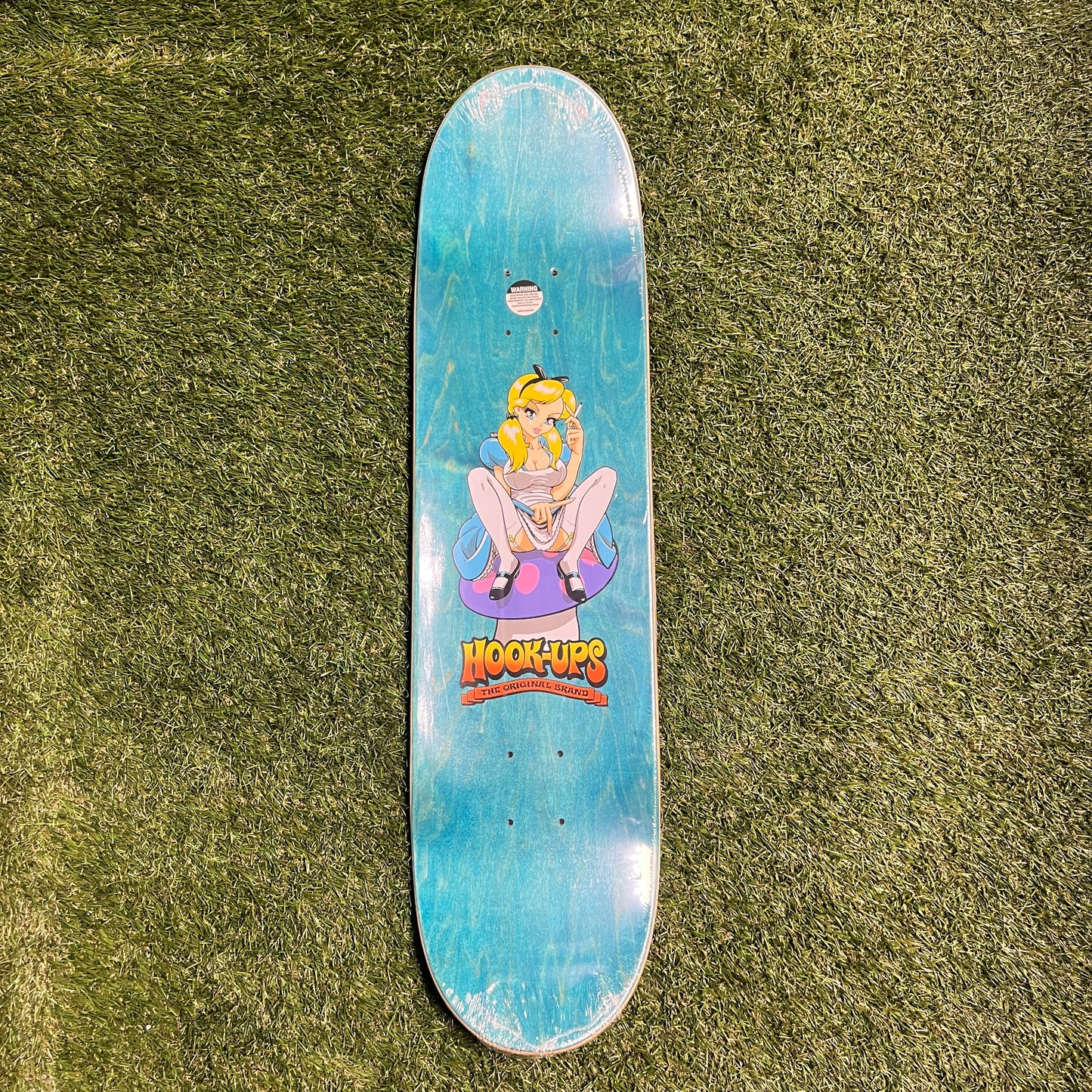 Hookups Alice and Wonderland Drink Me Skateboard NEW v13111