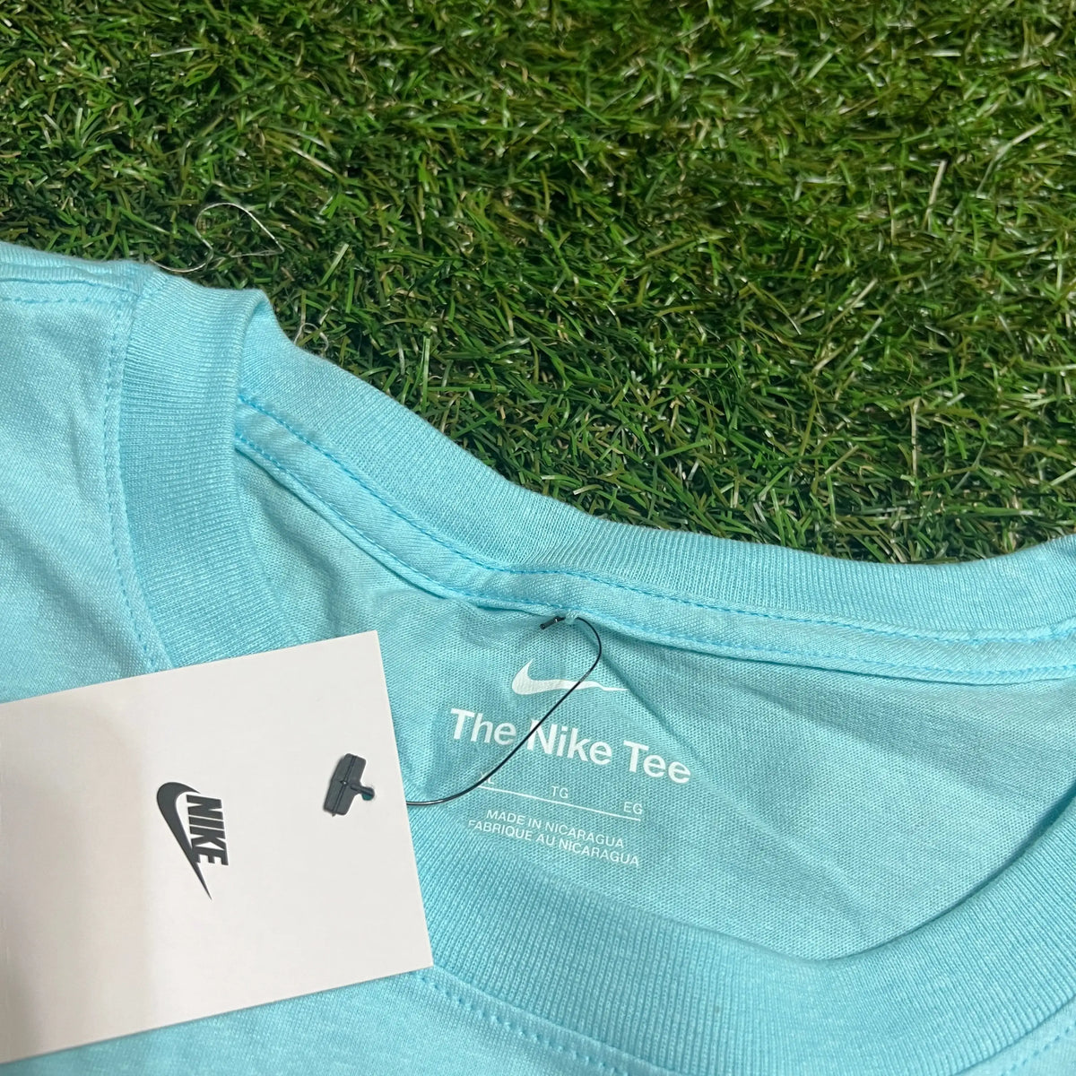 Nike Blue Cotton Tee Size XL NEW v13114