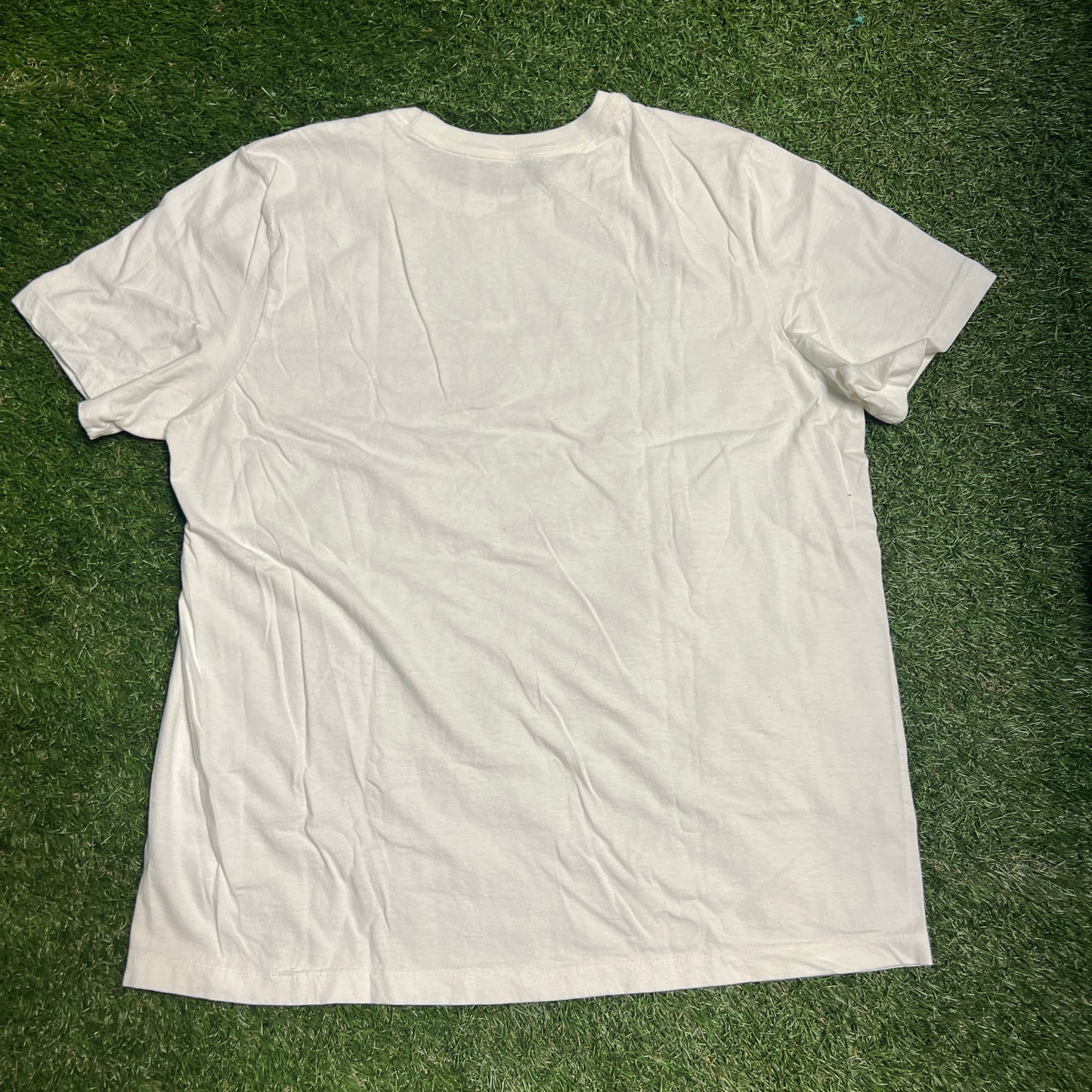 Nike Swoosh By Air White Tee Size XL USED v13142