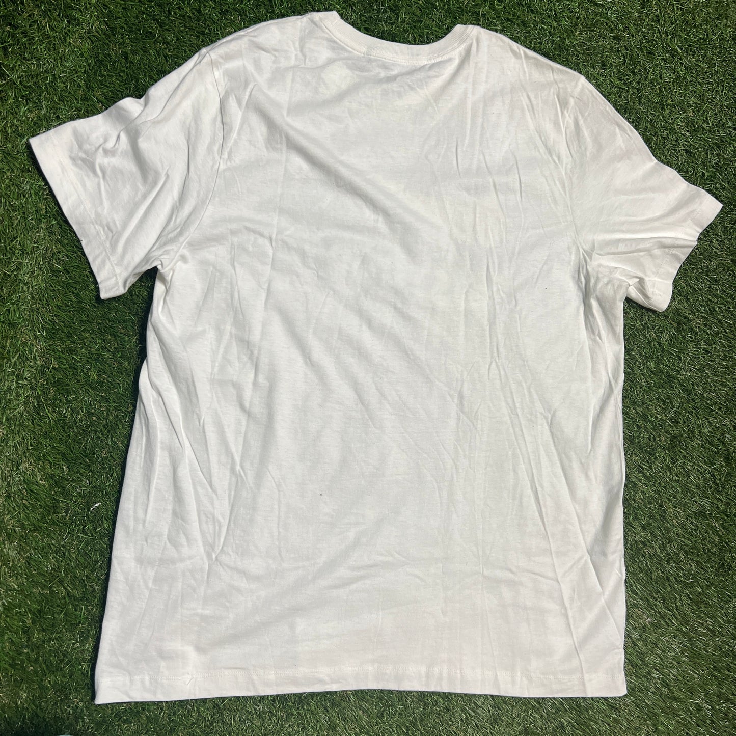 Nike Just Do It White Cotton Tee Size XL USED v13115