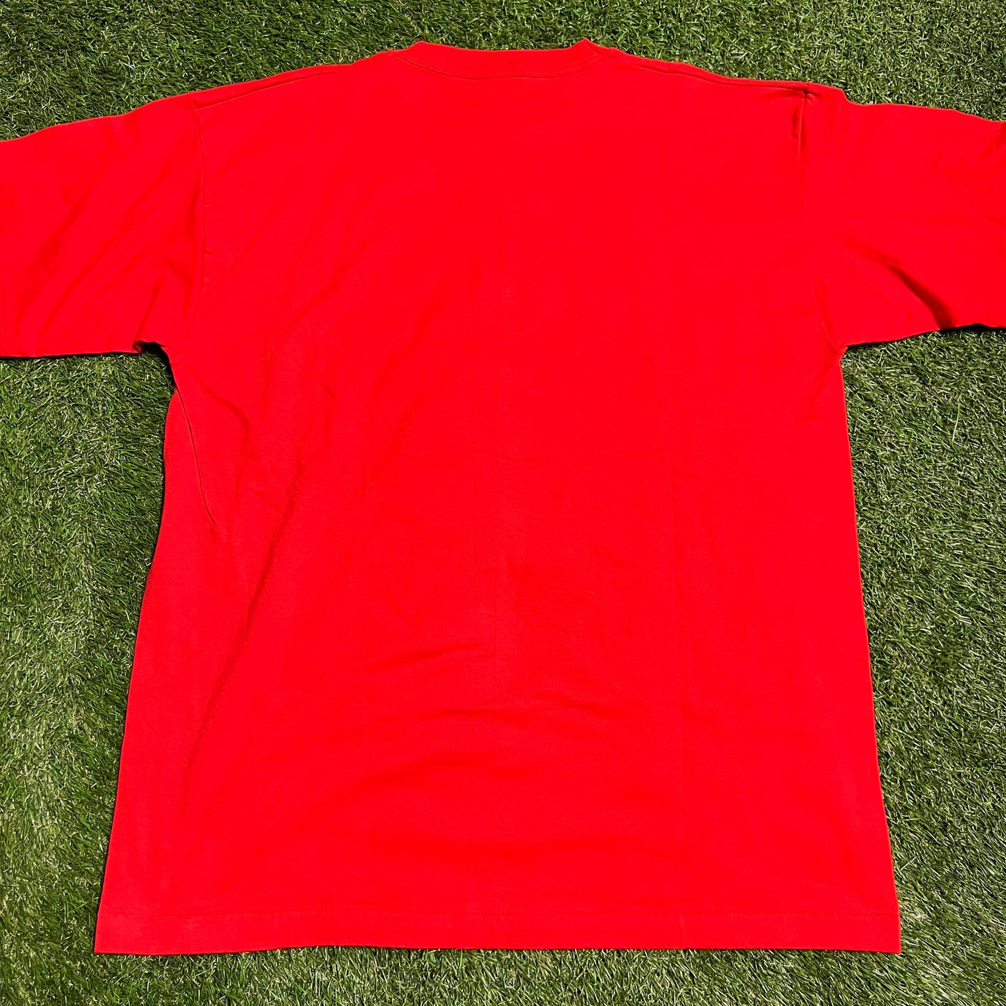 1995 Steve young 49ers tee red Size XL USED v13165