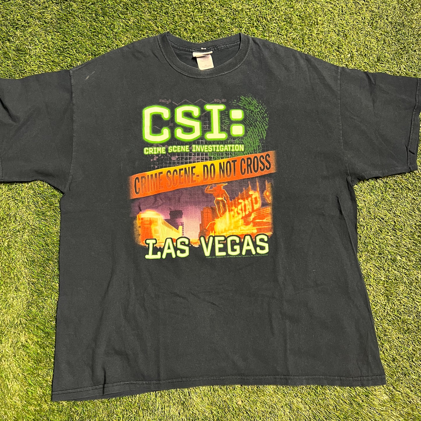 2003 CSI tee navy Size XXL USED v13166