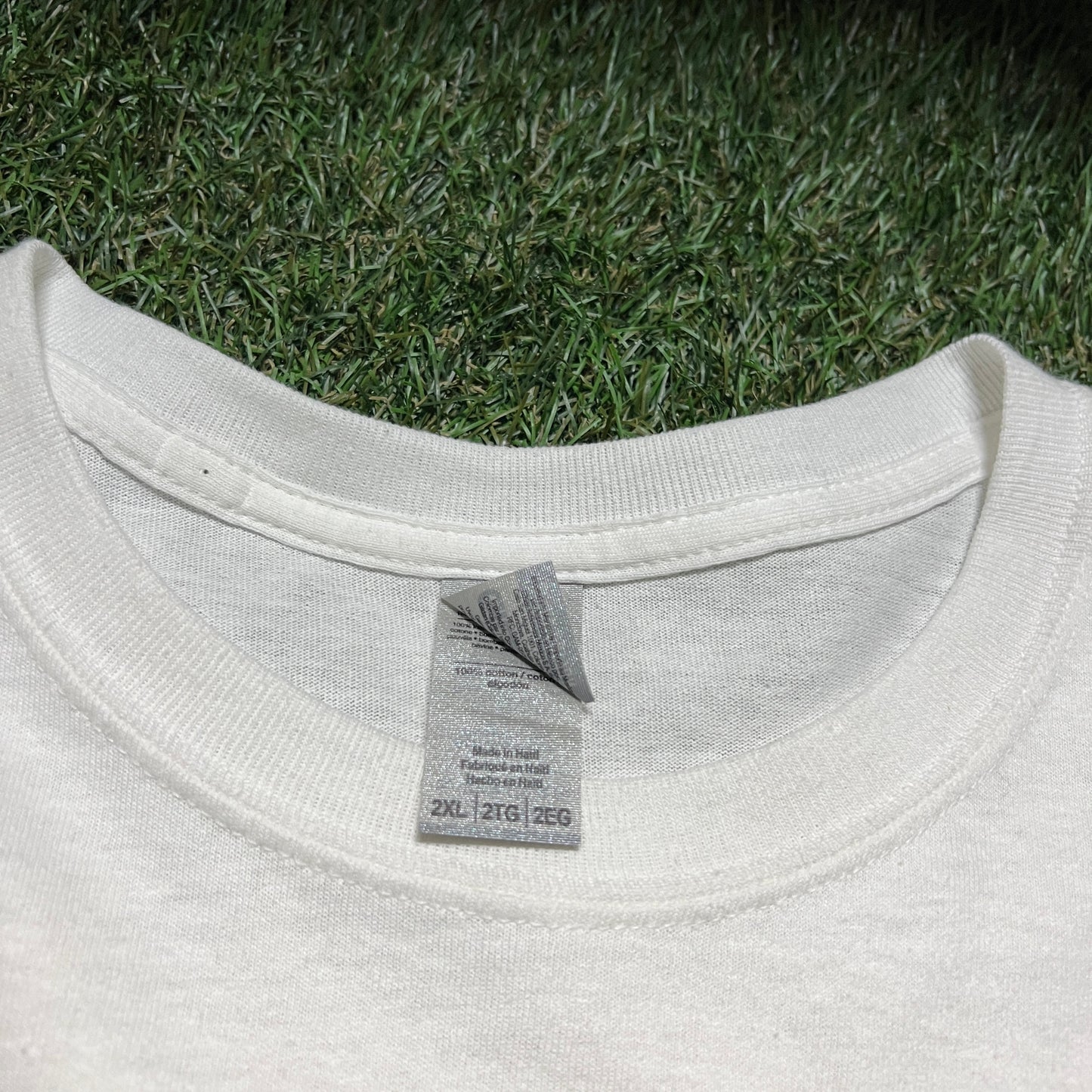 5am Chanel Fall 4 Times Stand Up 5 Tee White Size XXL Used v7661