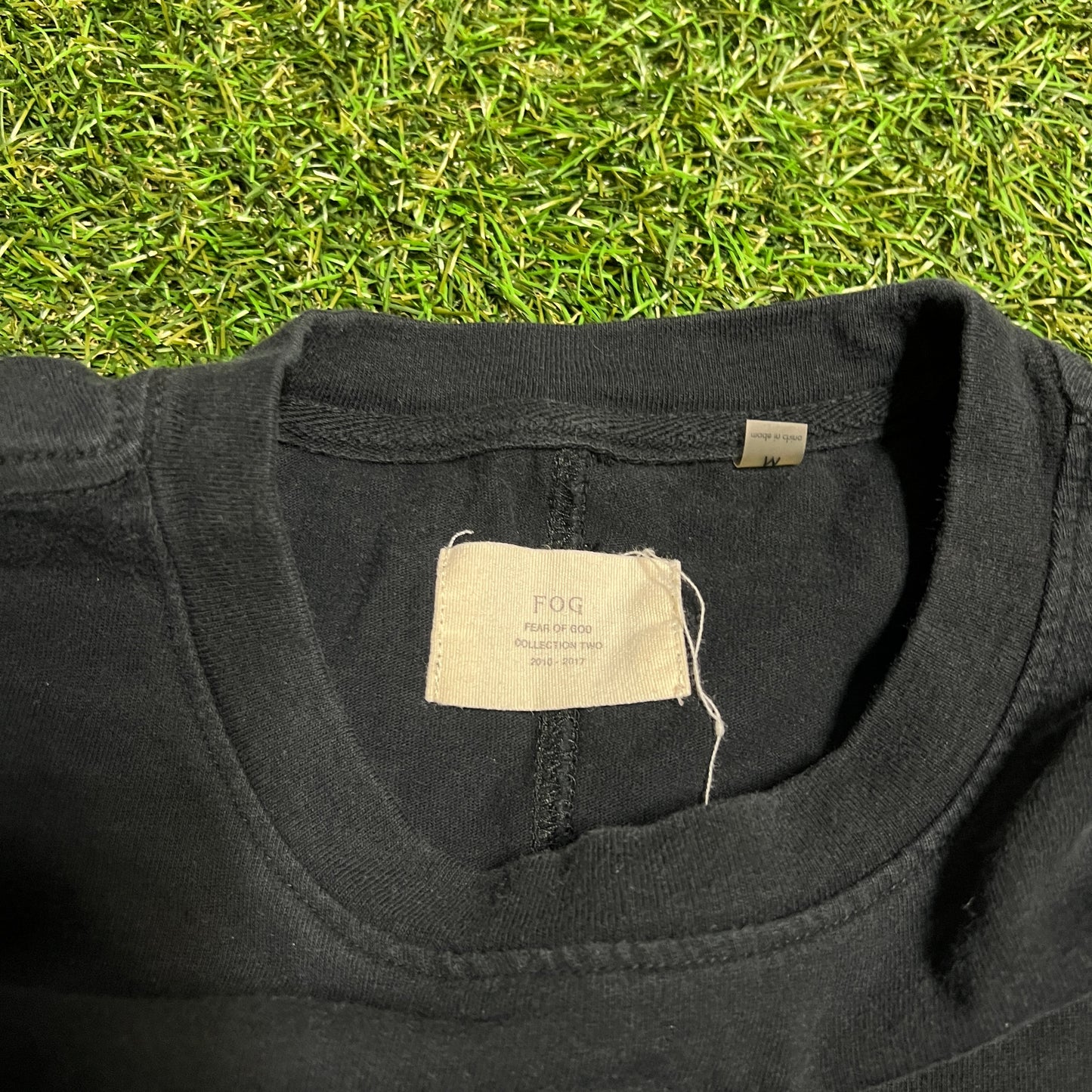 FOG 2017 Collection Black Tee Size Medium USED x10067