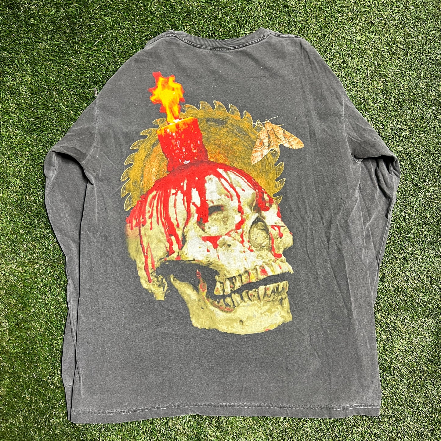 Travis Scott Sweet Dreams Halloween Show Longsleeve Size Large USED x10073