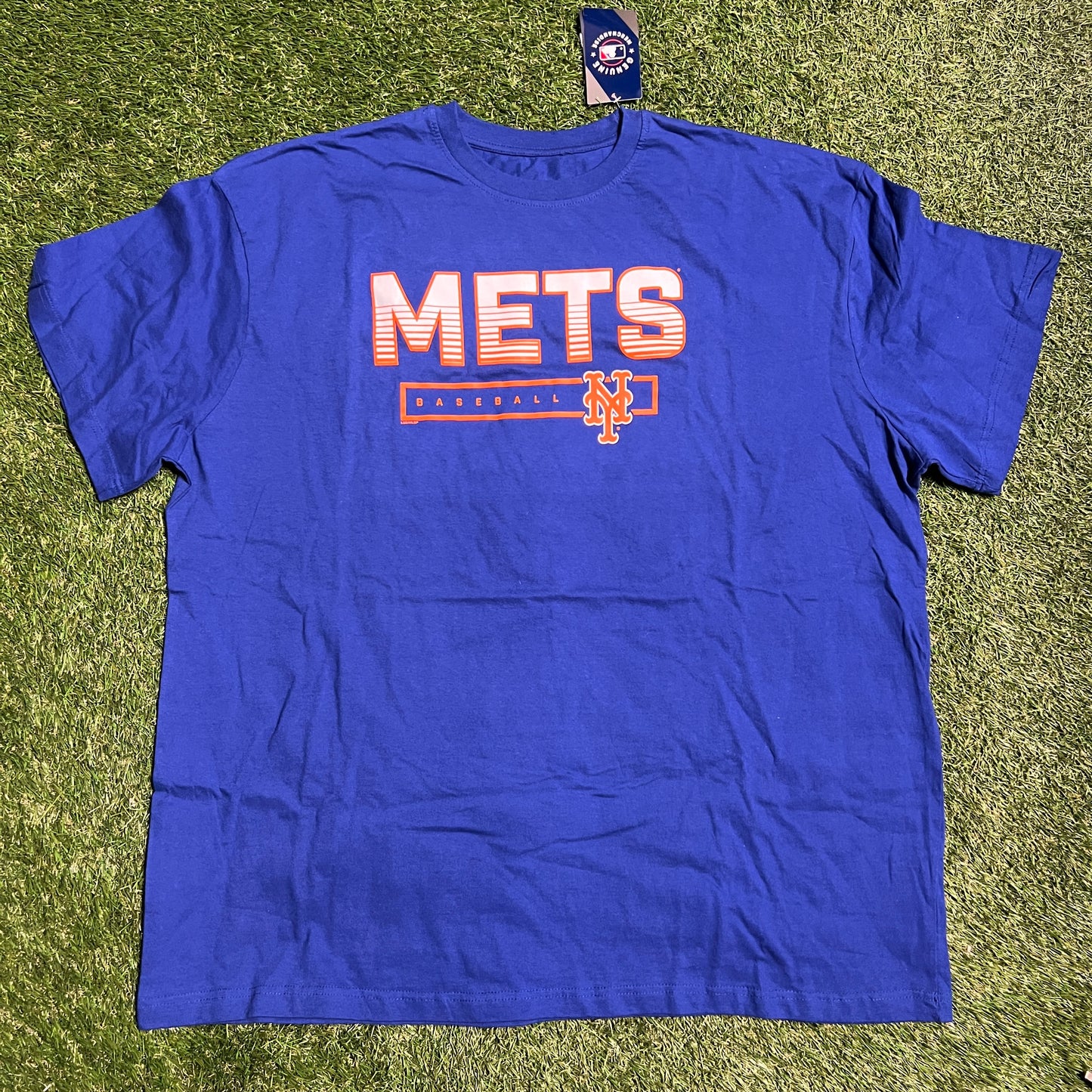 Fanatics Mets Baseball Blue Tee Size 3XL New v13247
