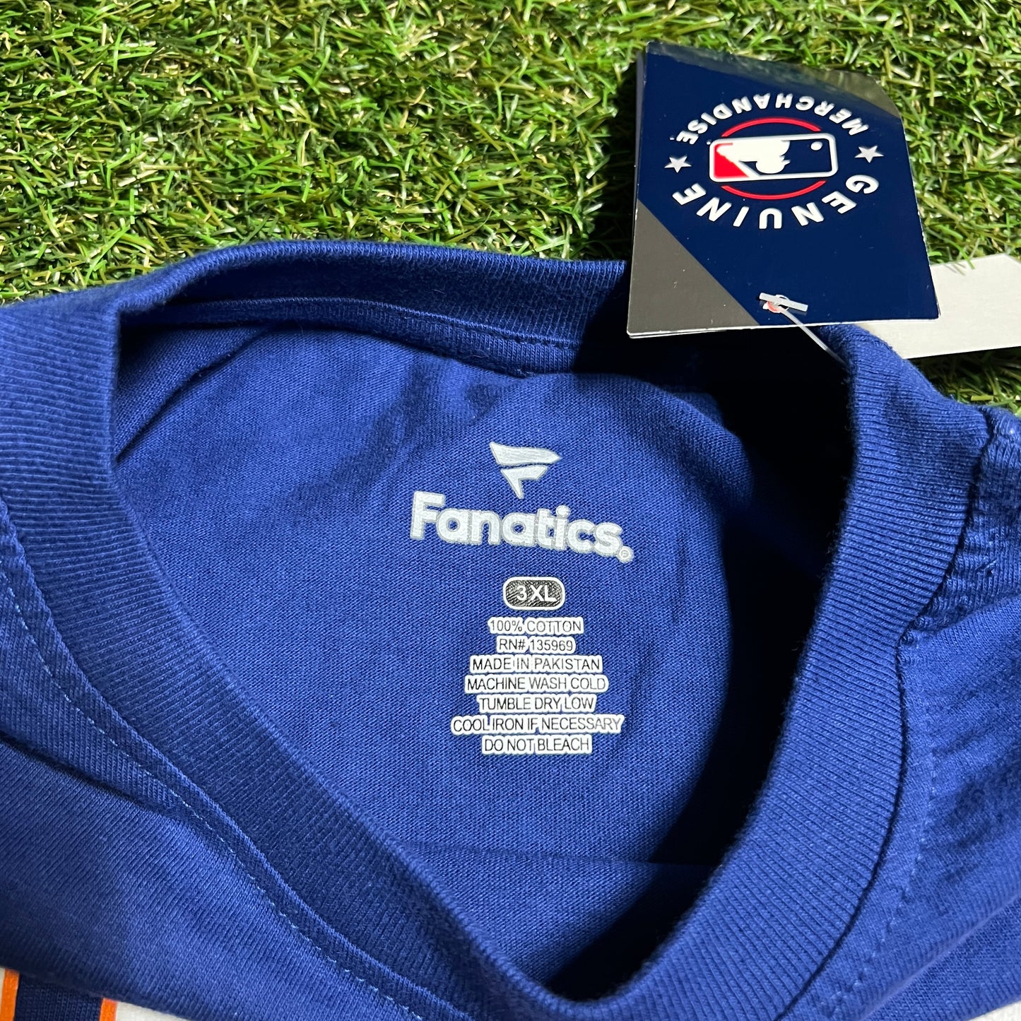 Fanatics Mets Baseball Blue Tee Size 3XL New v13247