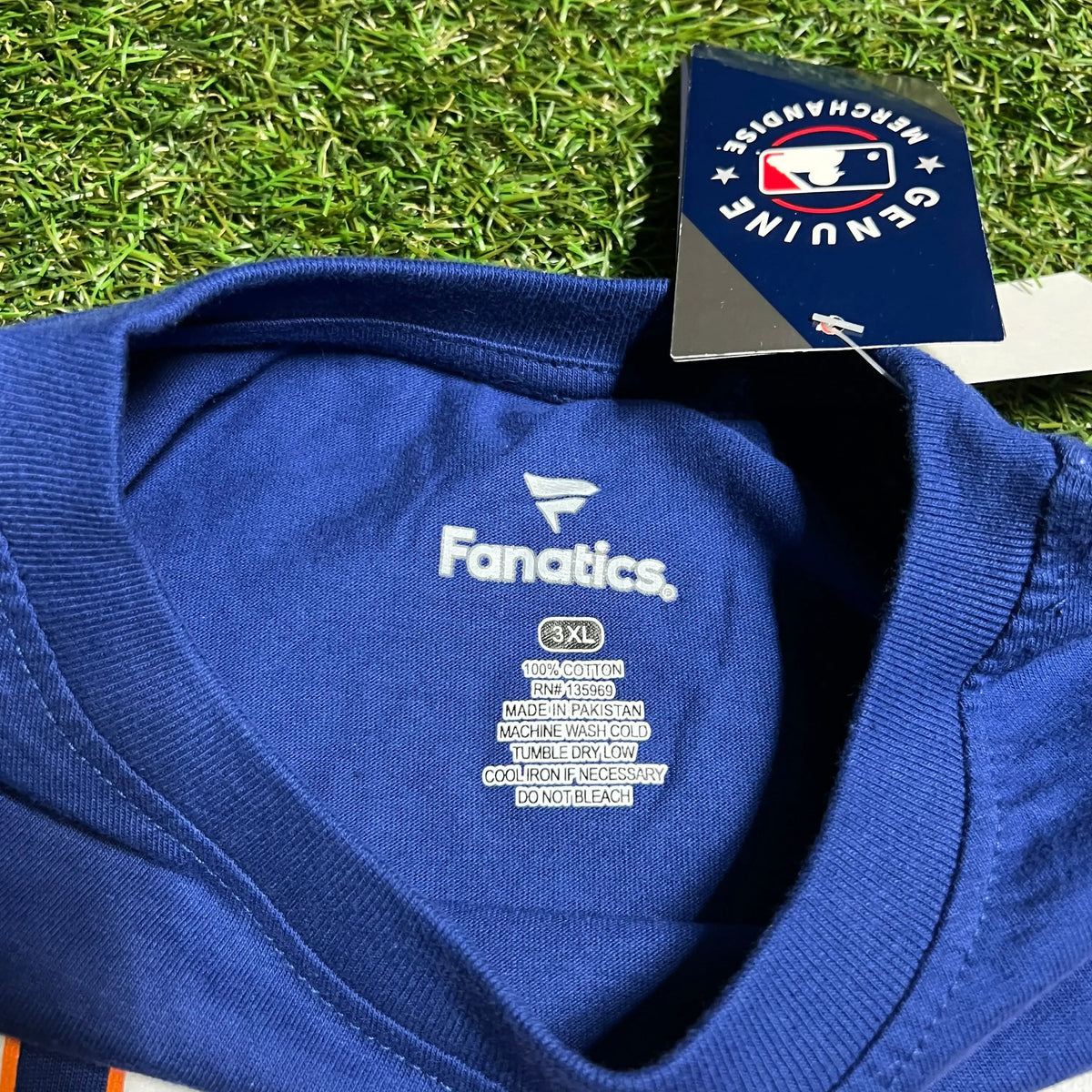 Fanatics Mets Baseball Blue Tee Size 3XL New v13247