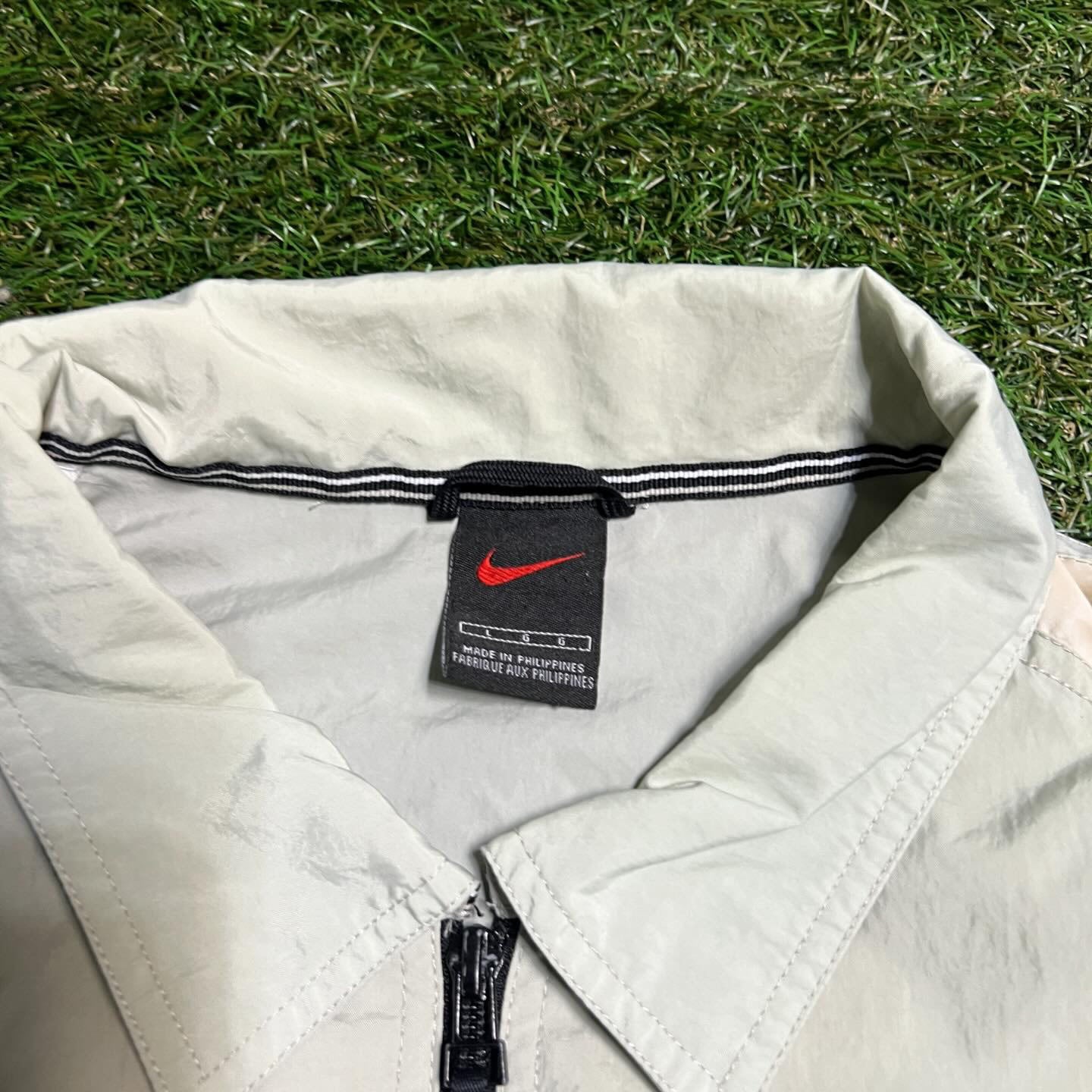 1997 Nike Seafoam Green Training jacket Size Large USED v13334
