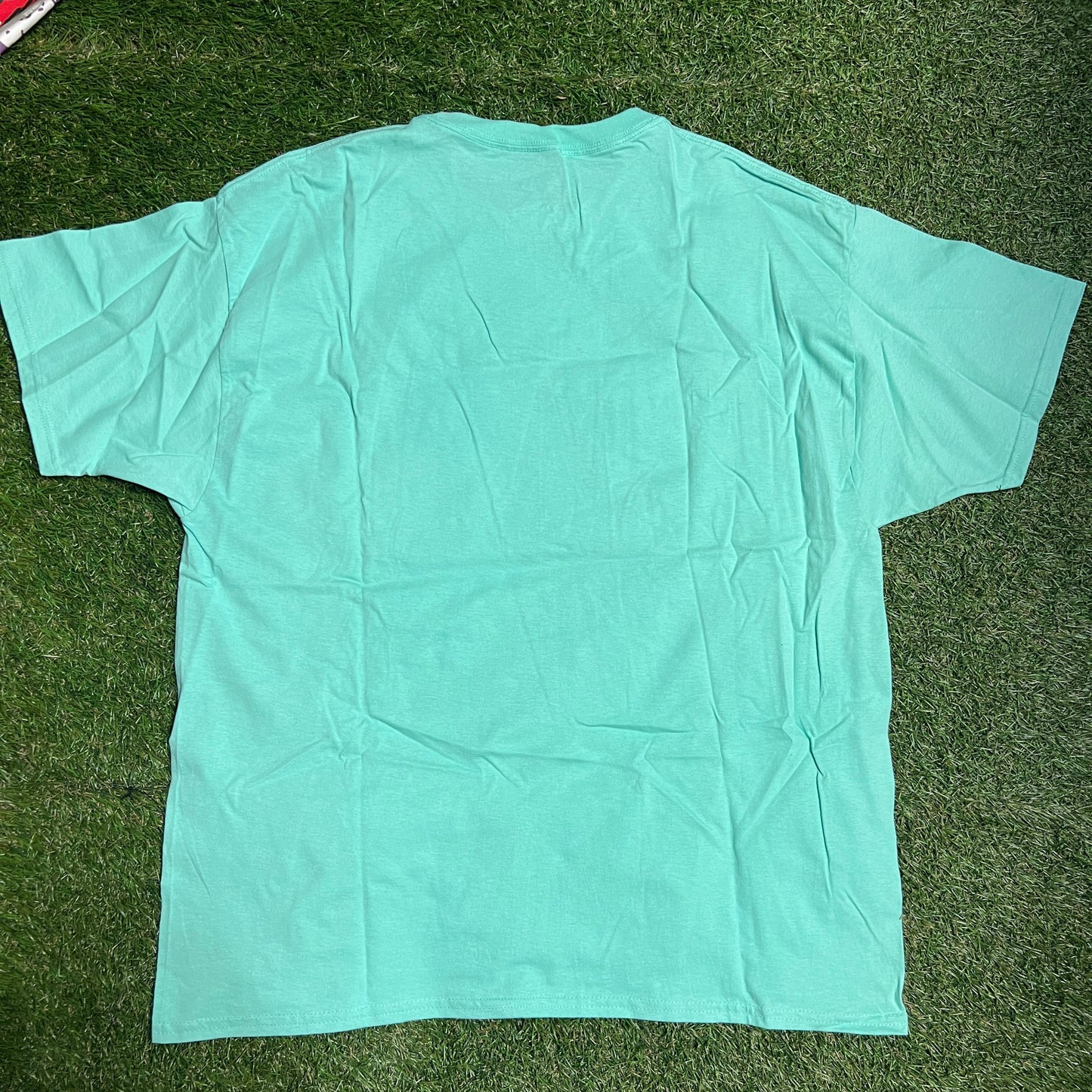 5am Great Artist Steal Tee Teal Size XL USED v6288