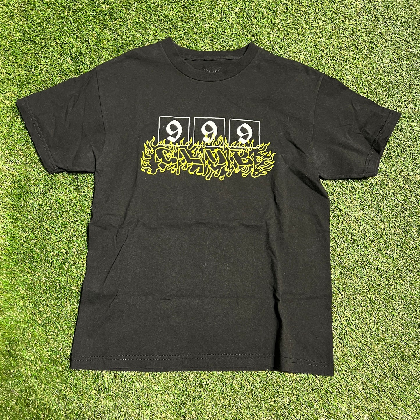 Juice Wrld 999 Club Black Tee Size Medium USED x10283