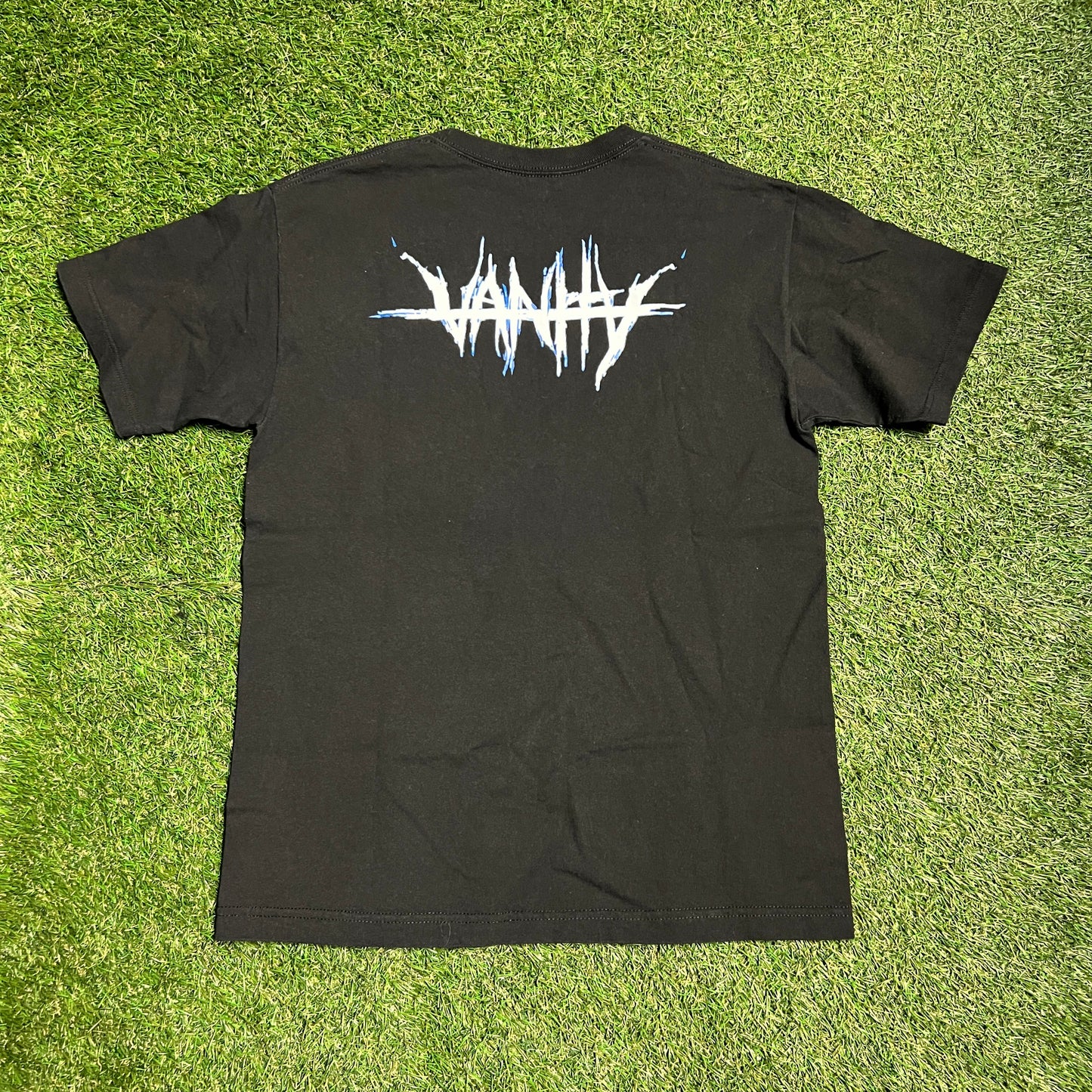 Juice Wrld 999 Vanity Black Tee Size Medium USED x10276