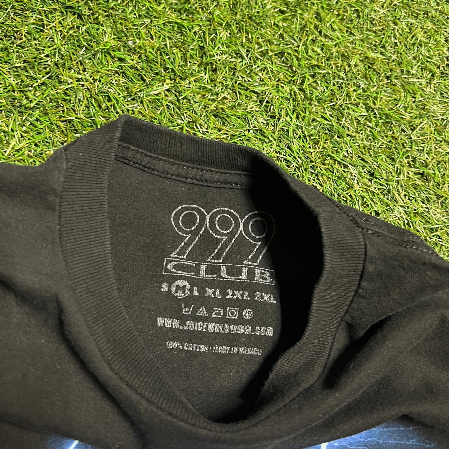 Juice Wrld 999 Vanity Black Tee Size Medium USED x10276