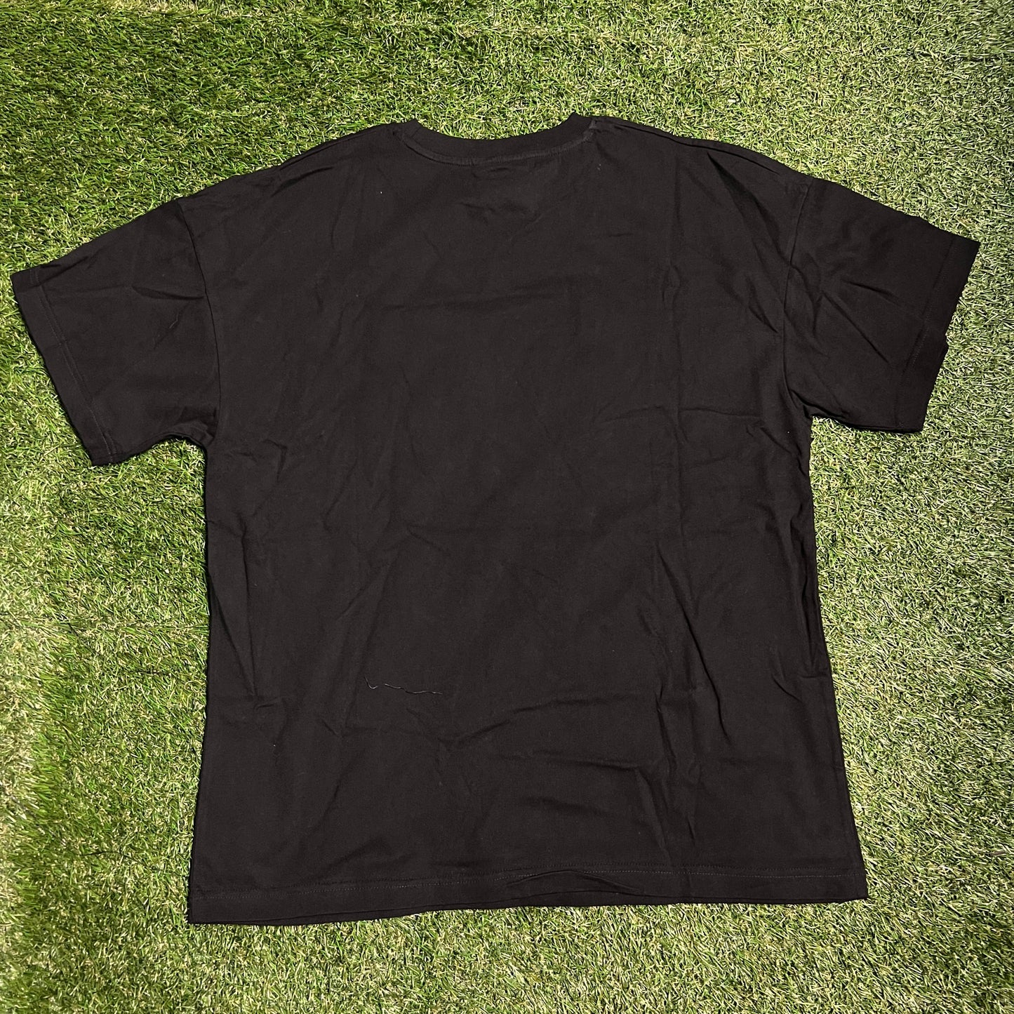 5am Blank Black Tee Size Large USED v7881