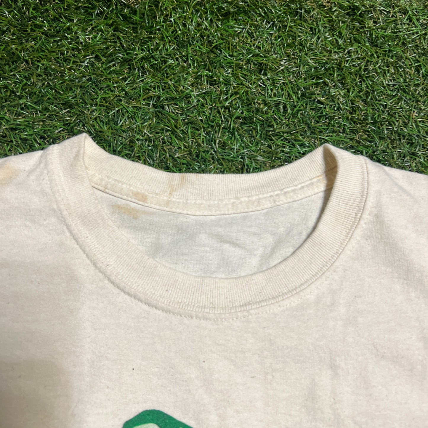 5am Custom Lacoste White Size XL USED v5889