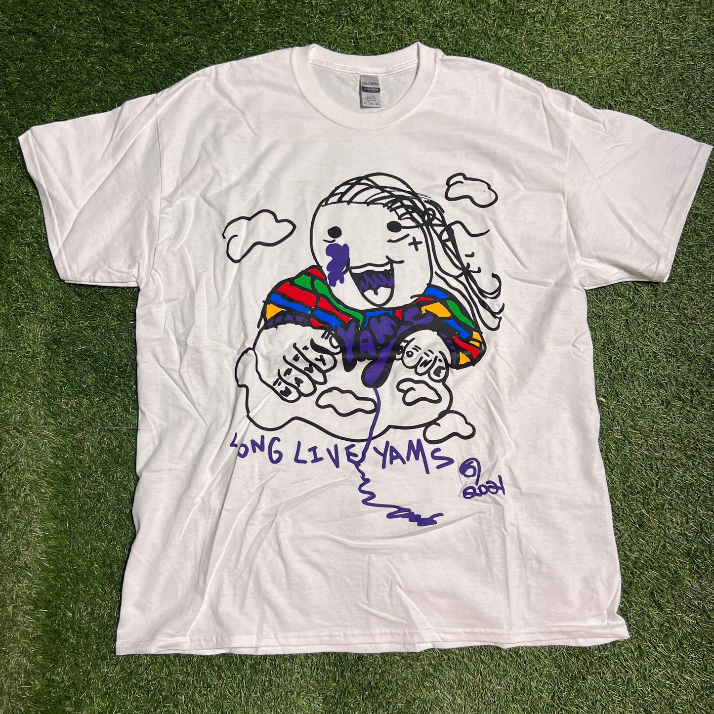 5am Yams Day Tee Size XL USED v7876