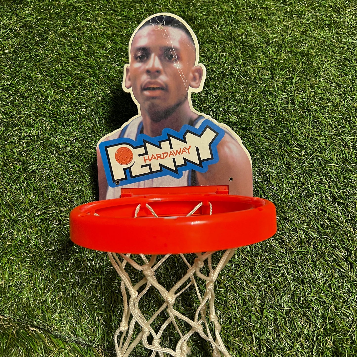1991 Penny Hardaway Mini Door Basketball Hoop USED v838