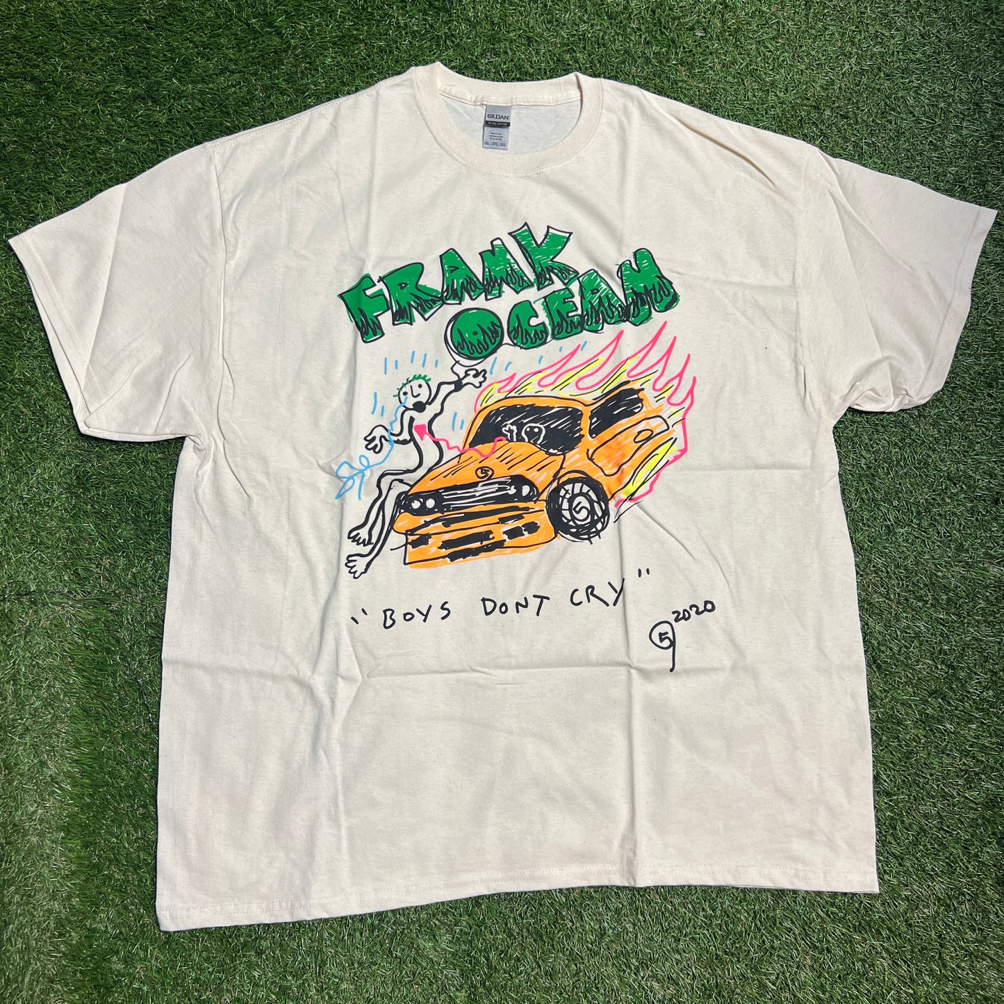 5am Frank Ocean Tee Size XXL USED v7587
