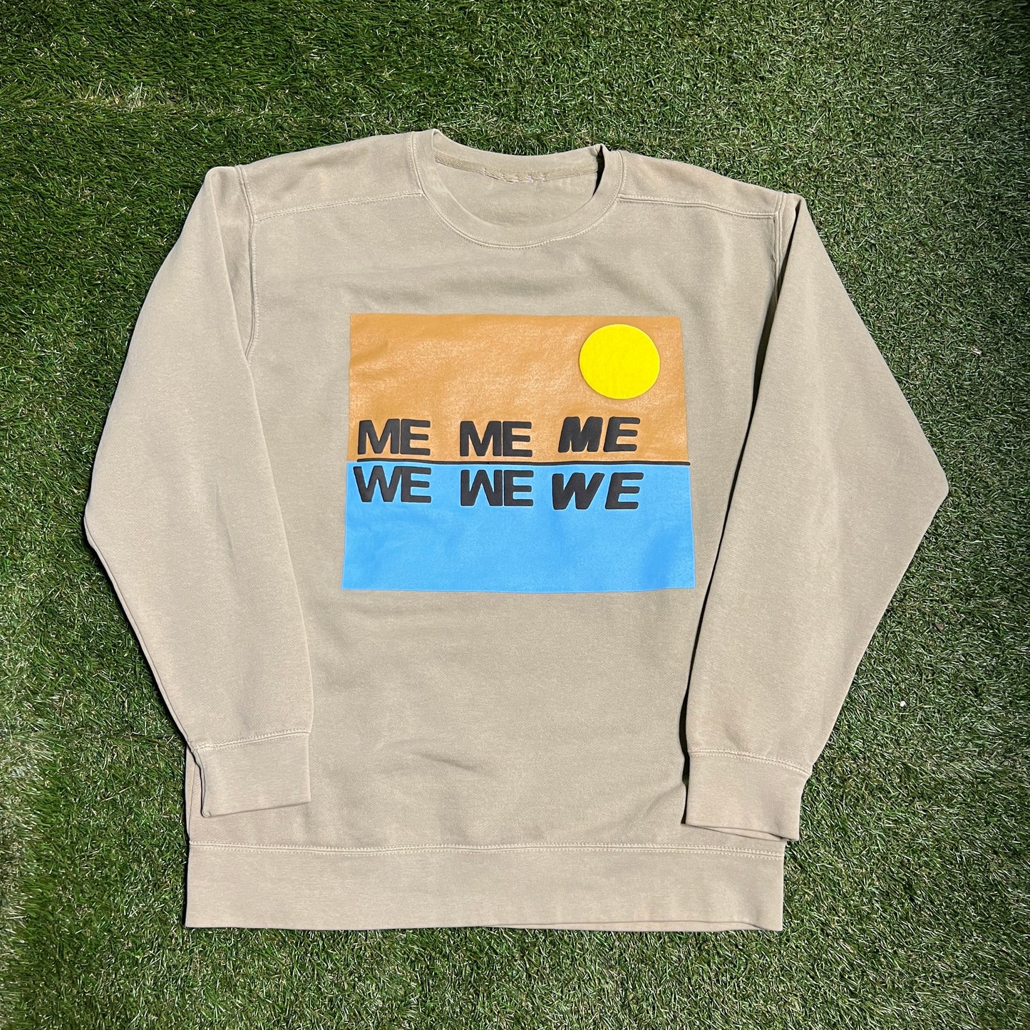 CPFM Me 2 We Desert Reflection Crewneck Size Large USED x10390