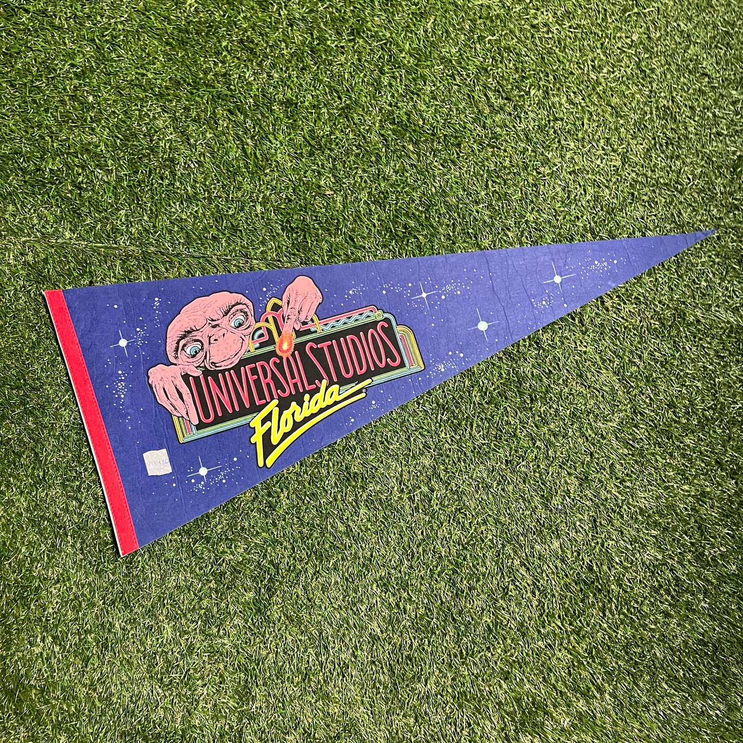 1990s Universal Studios Florida ET Blue Pennant OS USED v13430