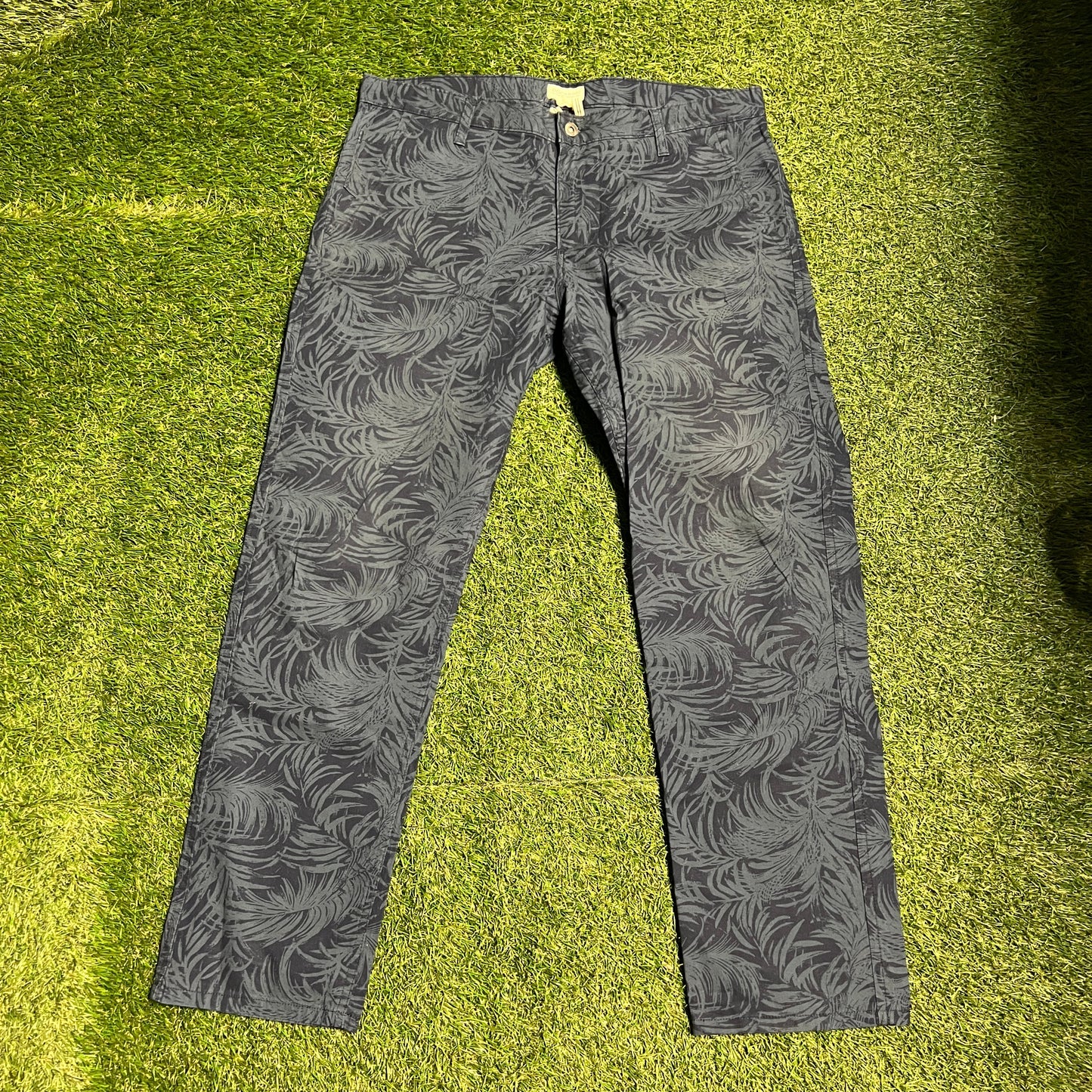 Dockers all over print pants navy Size 36 USED v13463