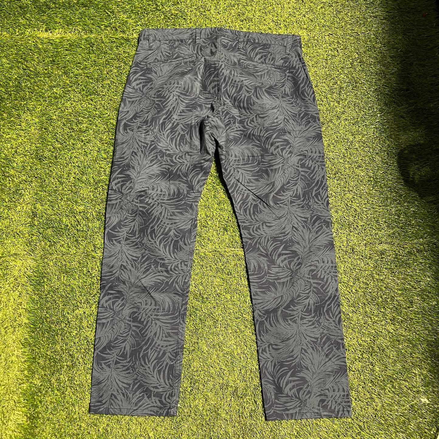 Dockers all over print pants navy Size 36 USED v13463