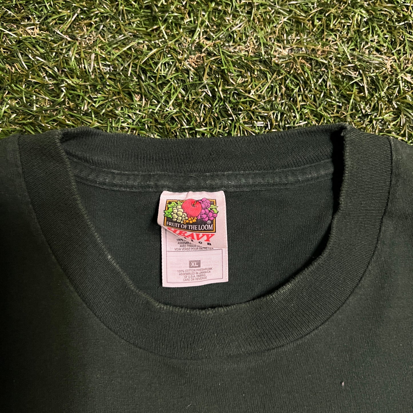 1997 Green Bay Packers Green Tee Size XL USED v13508