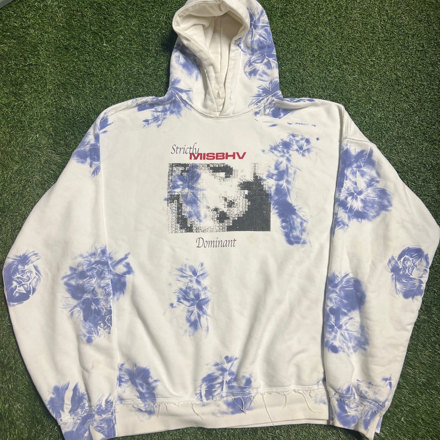 Strictly misbhv hoodie white Size XL USED v13605