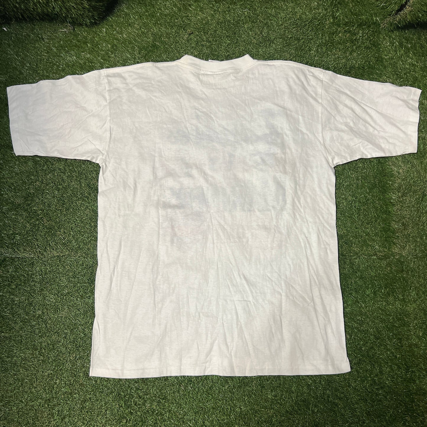 1995 Yankees vs Mariners American League Division Series White Tee Size XL USED v13610