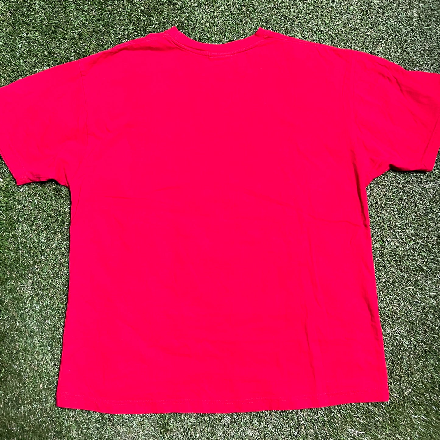 UNLV Rebels Football Team Red Tee Size XL USED v13640