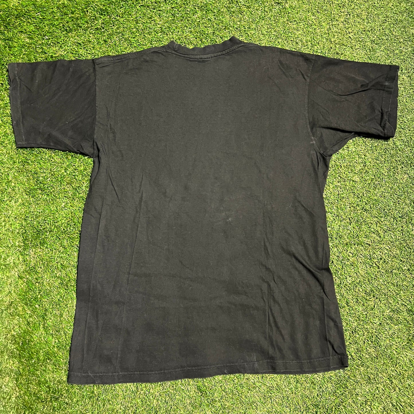 Billy Joel Tour 1999 Singing Into Mic Black Tee Size XL USED v13797