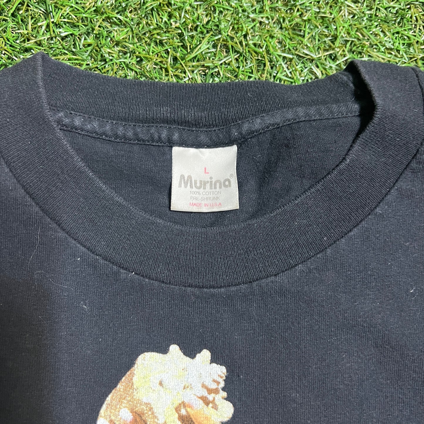 1998 WWF Sable tee black murina tag Size Large USED v13850