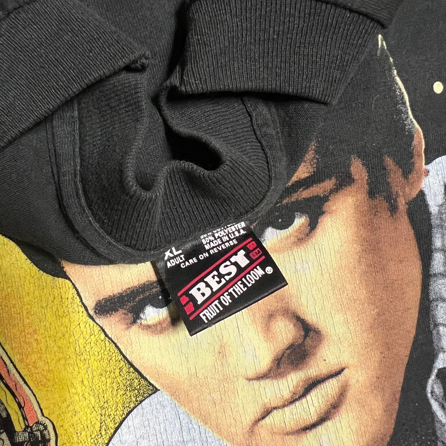 1992 Elvis classics are forever tee black Size XL USED v13849