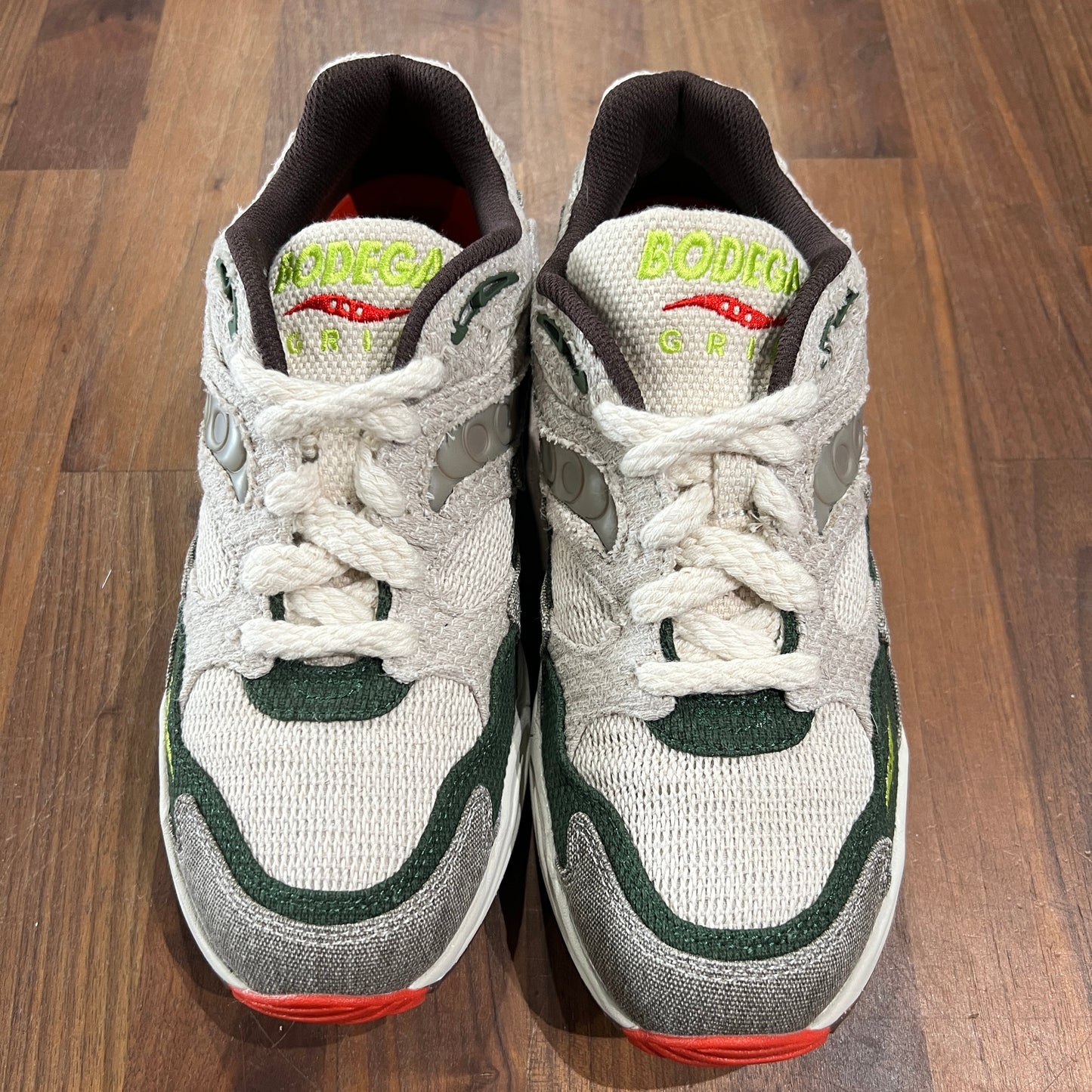 Saucony Grid Shadow 2 Bodega Jaunt Woven Size 9.5 USED s13815