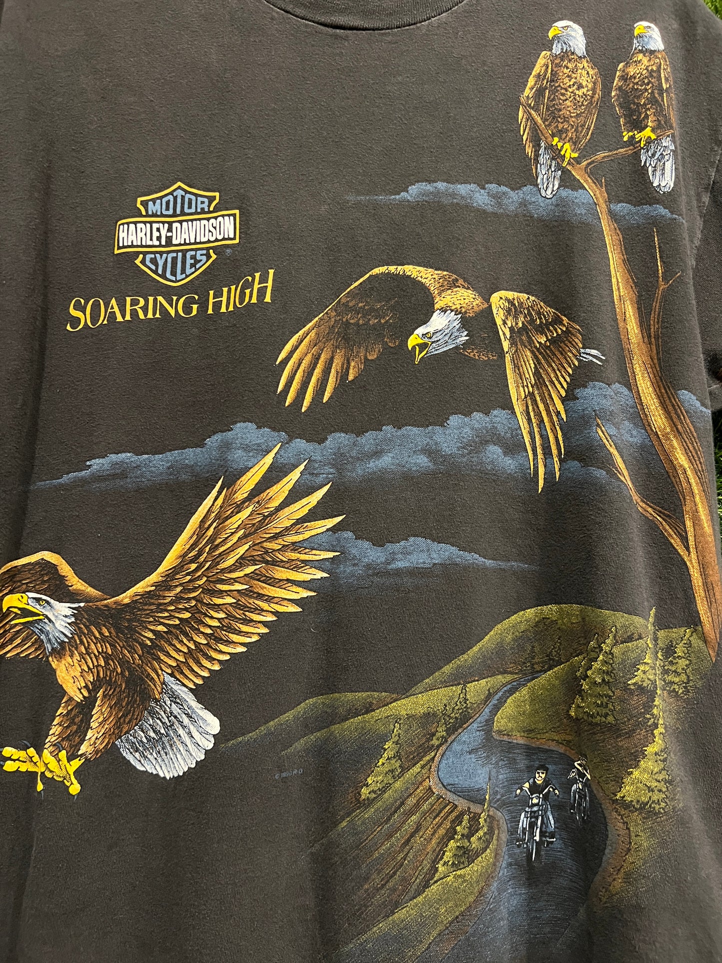 Harley Davidson Soaring High Tee Size L USED
