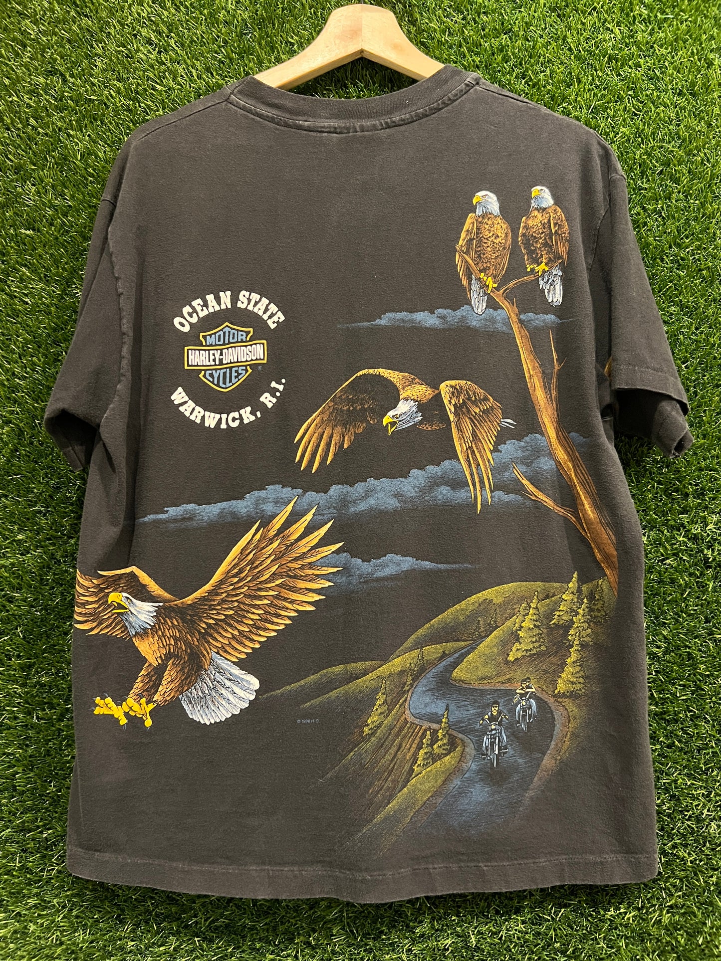 Harley Davidson Soaring High Tee Size L USED