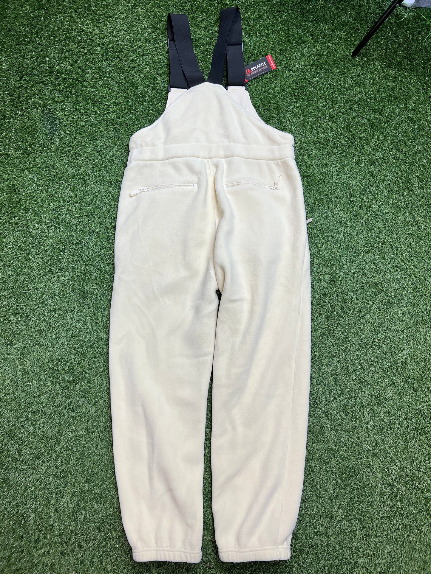 Supreme Polartec Wool Overalls Natural Size Medium NEW