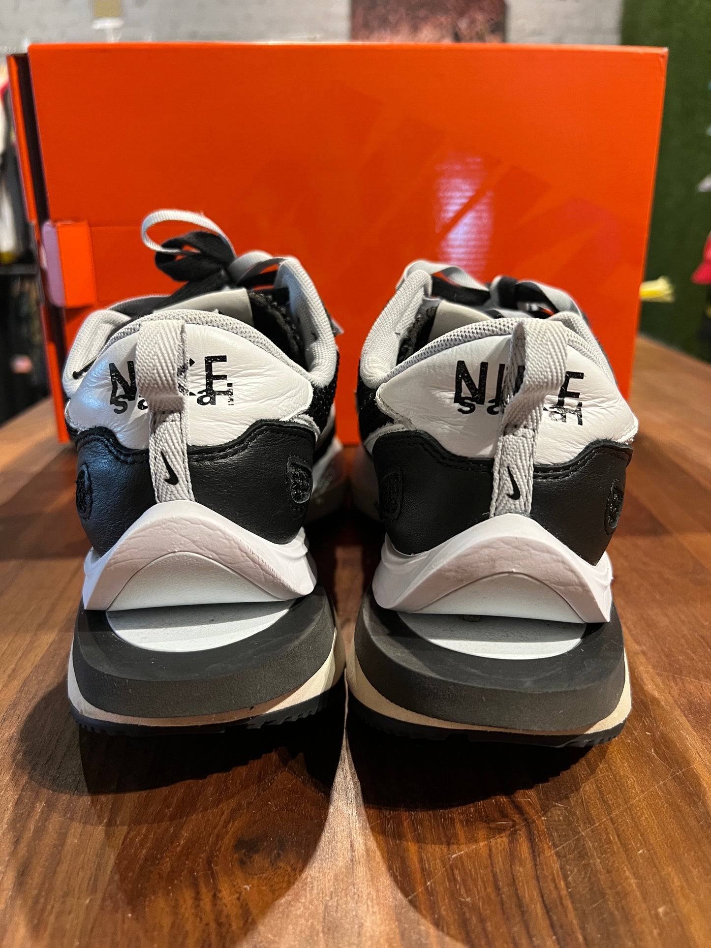 Nike Vapor waffle Sacai Black Size 9 USED s8983