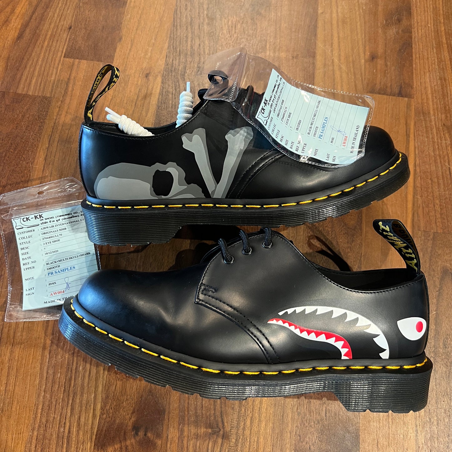 Dr. Martens BAPE x Mastermind SAMPLE Size 8 NEW