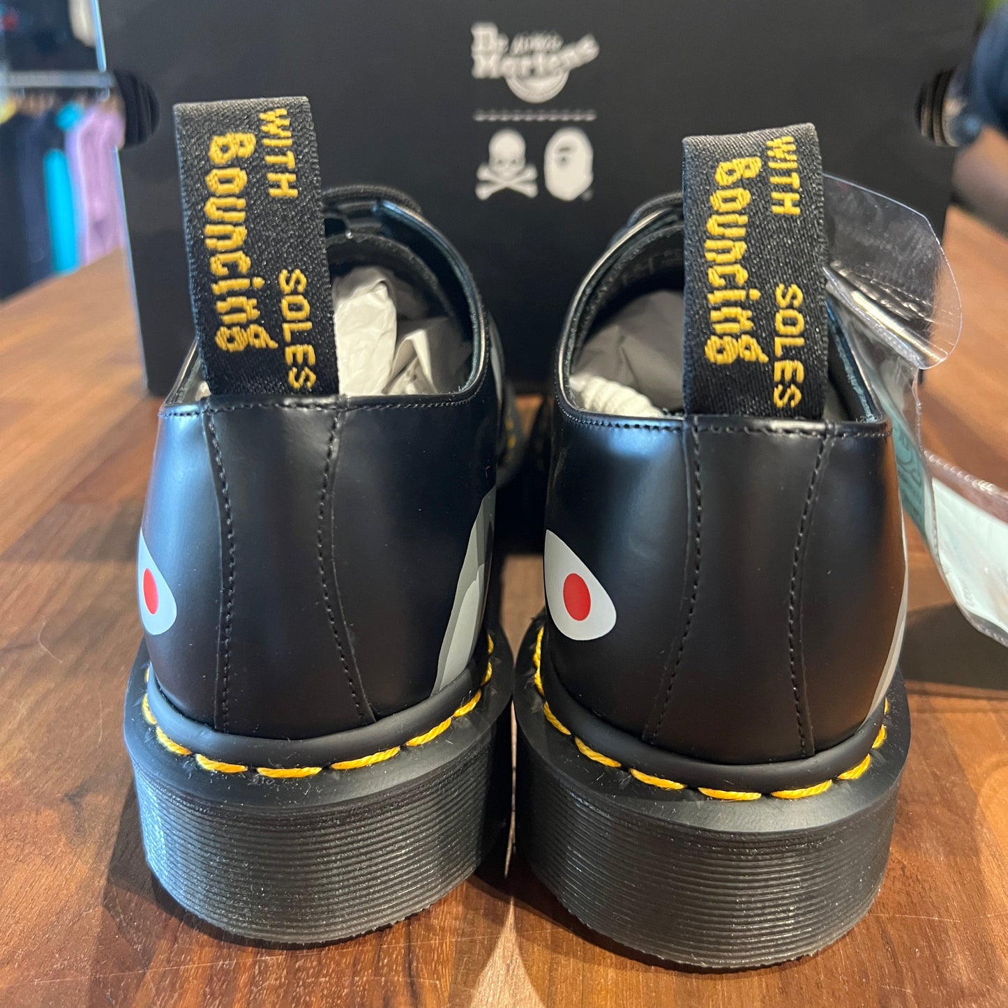 Dr. Martens BAPE x Mastermind SAMPLE Size 8 NEW