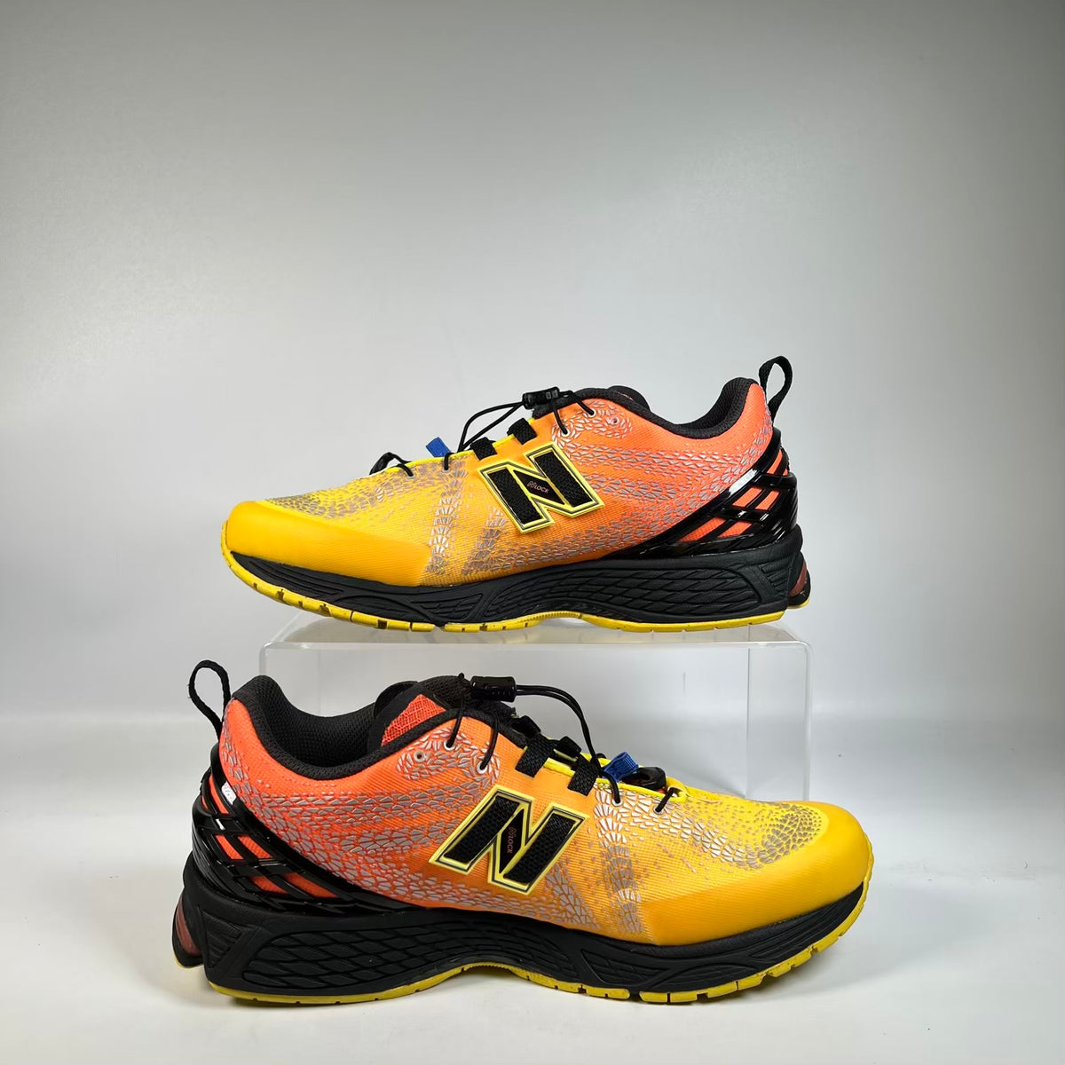 New Balance 1906F Punch Yellow Tangerine Heat (2025) Size 9 USED s23346