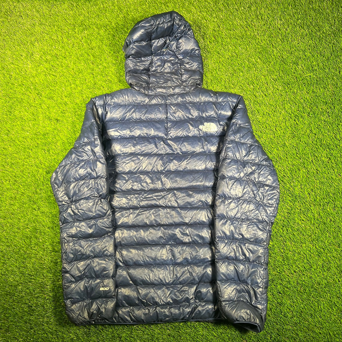 North Face Blue Micro Down Blue Jacket Size Large USED v17971