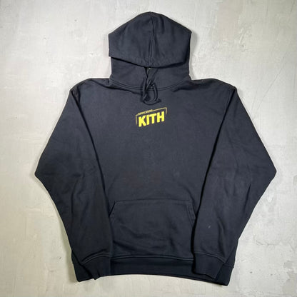 Kith Star Wars Credits Hoodie Black Suize Large USED x18831