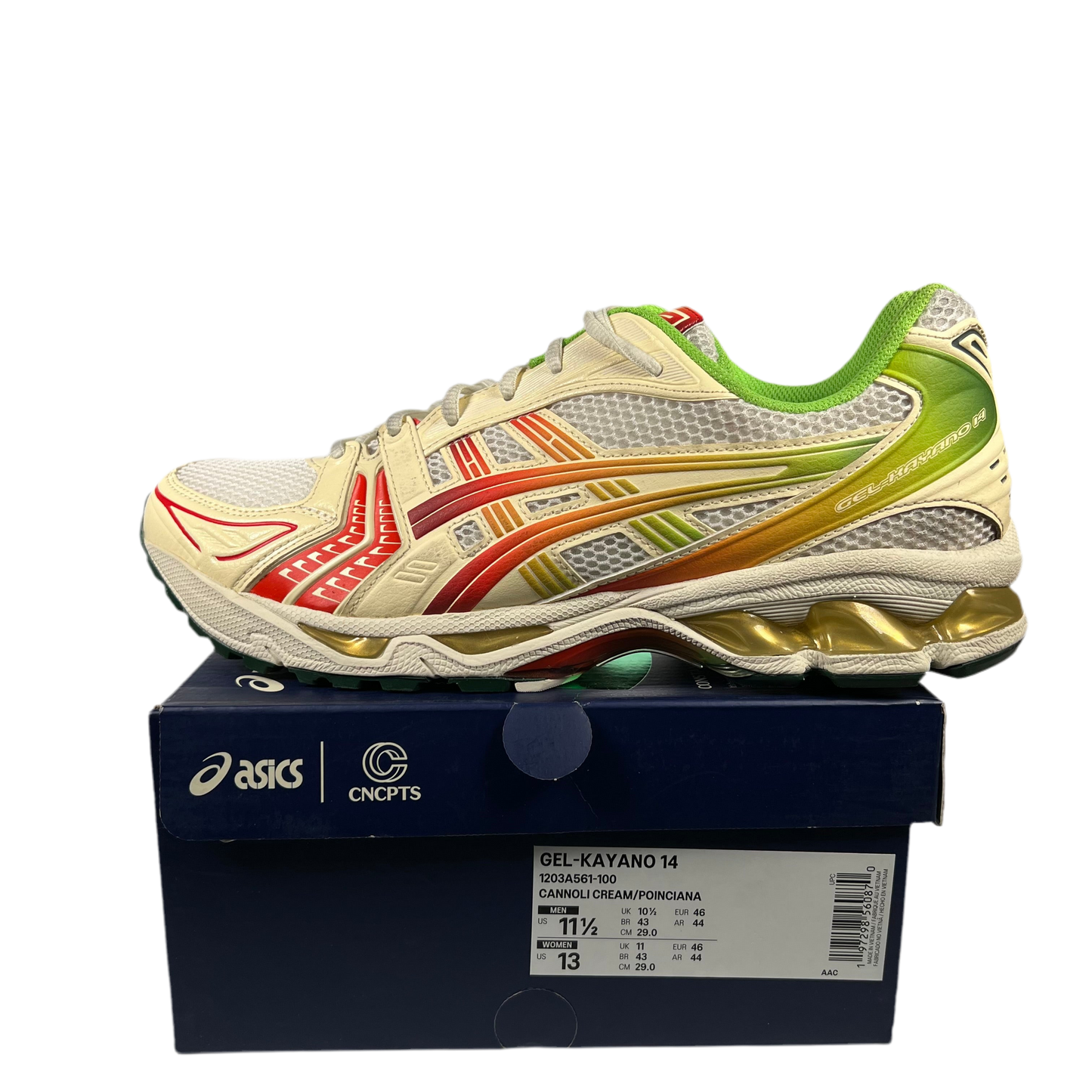 Asics Gel-Kayano 14 Concepts Out of Office (2024) Size 11.5 USED s18694