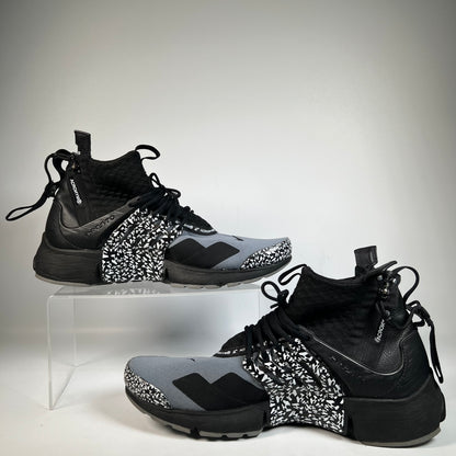 Nike Air Presto Mid Acronym Cool Grey (2018) Size 11 USED s21190