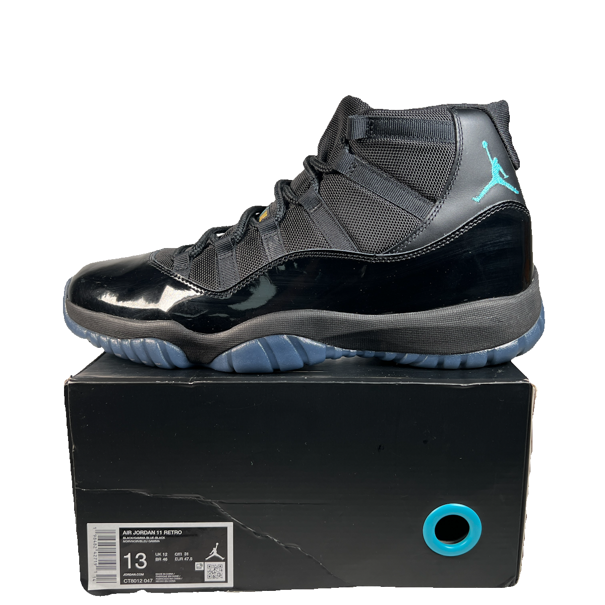 Jordan 11 Gamma Blue (2025) Size 13 USED s22569