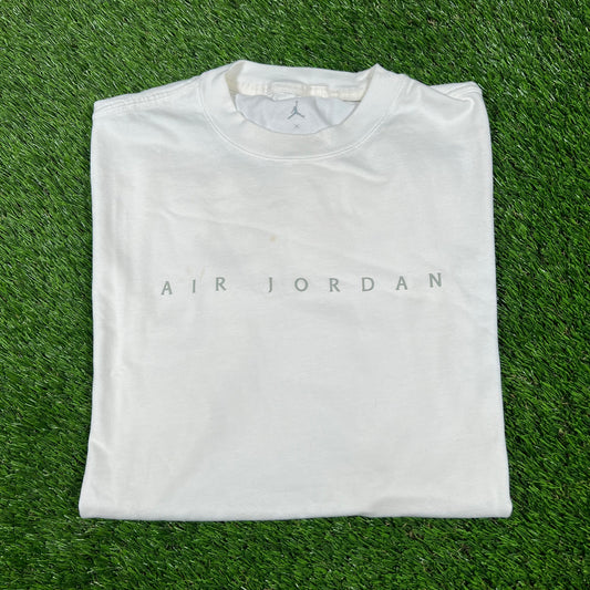 Jordan Union LA Air Jordan White Tee Size Medium USED x14666