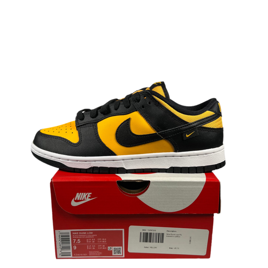 Nike Dunk Low Reverse Goldenrod (2024) Size 7.5 NEW s18224